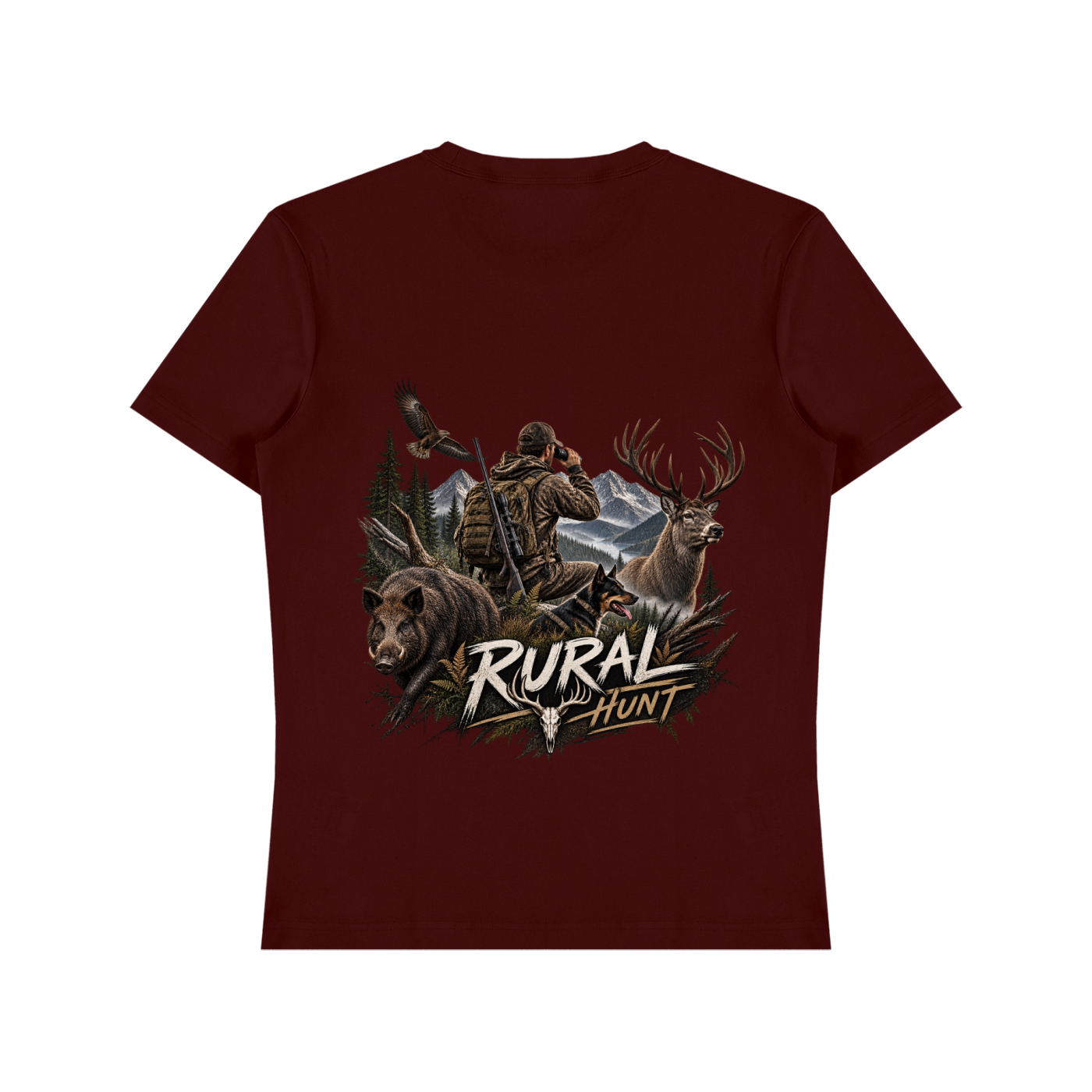 Rural Hunt – Heavyweight Cotton T-Shirt