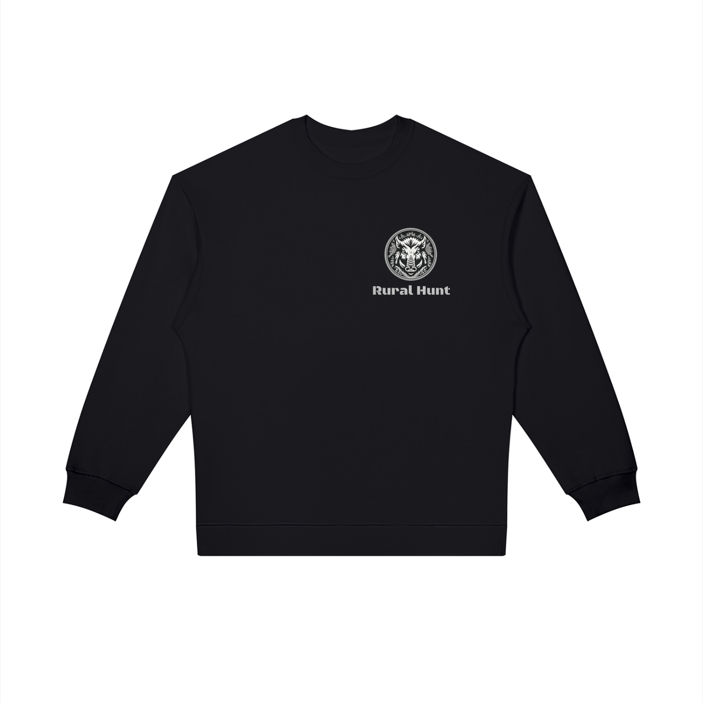Rural Hunt – Oversized Crewneck Sweatshirt