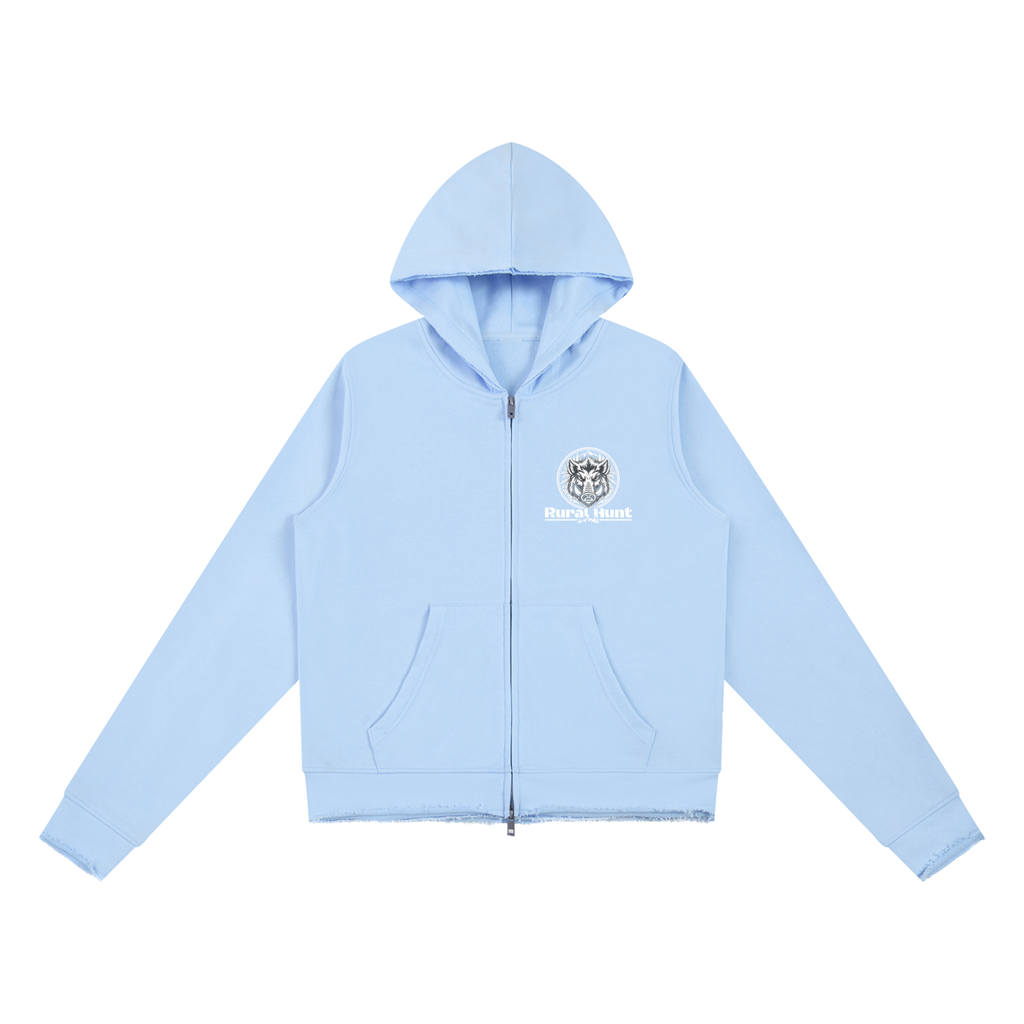 Women’s Raw Edge Full Zip Hoodie