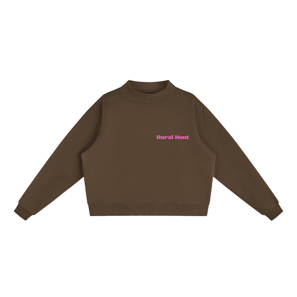 Rodeo Mock-Neck Crew Sweatshirt