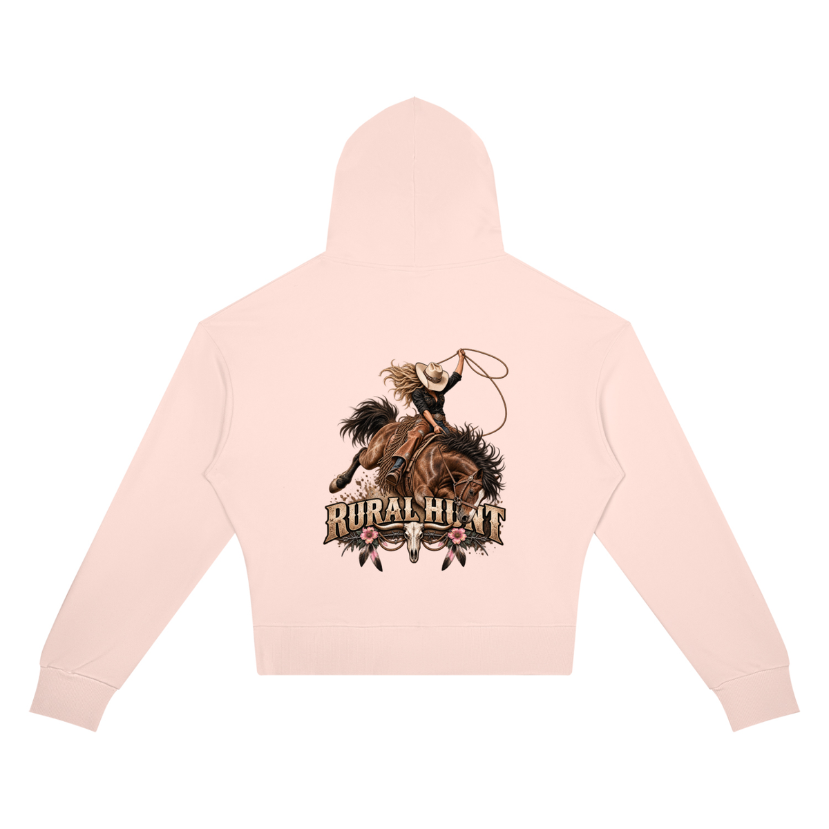 Women’s Crop Drop Shoulder Hoodie