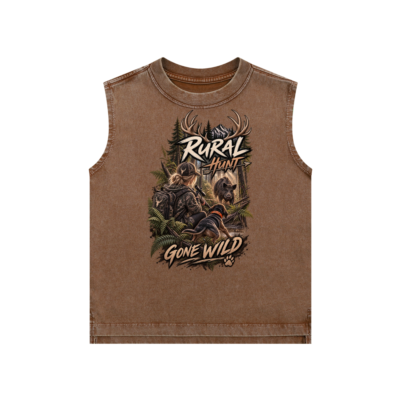 Gone Wild Girls Snow Washed Kids’ Tank Top – Rural Hunt