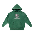Unisex Rural Hunt Snow Wash Fleece Oversize Hoodie