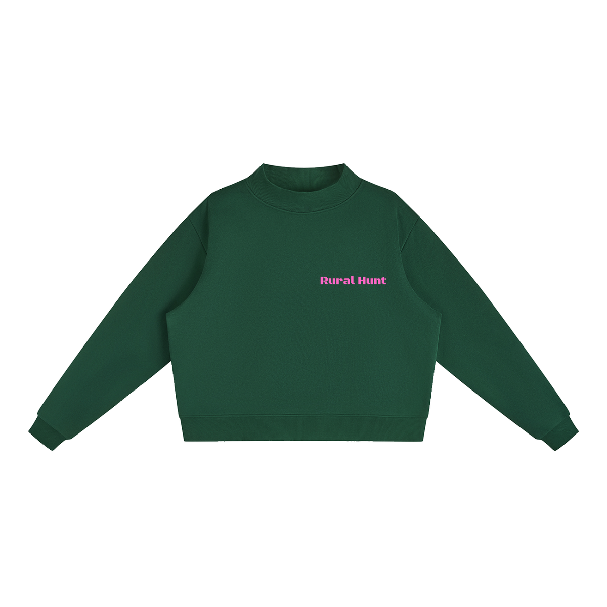 Rodeo Mock-Neck Crew Sweatshirt