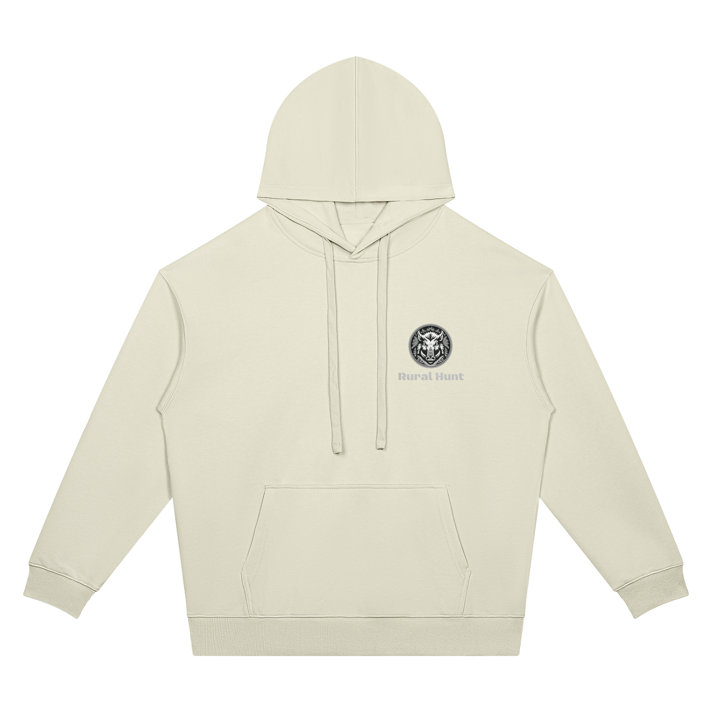 Unisex Oversized Drop Shoulder Boar Hoodie