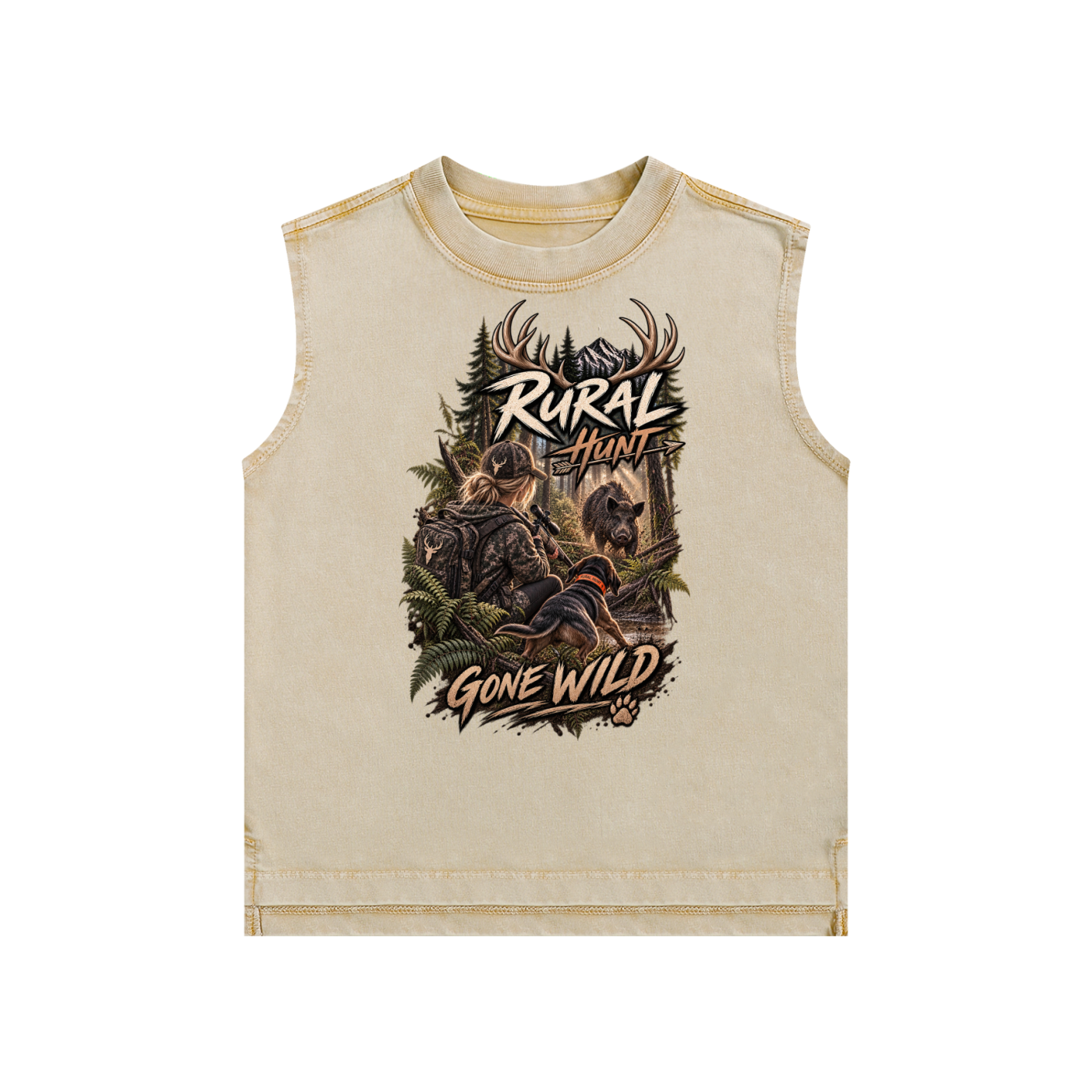 Gone Wild Girls Snow Washed Kids’ Tank Top – Rural Hunt
