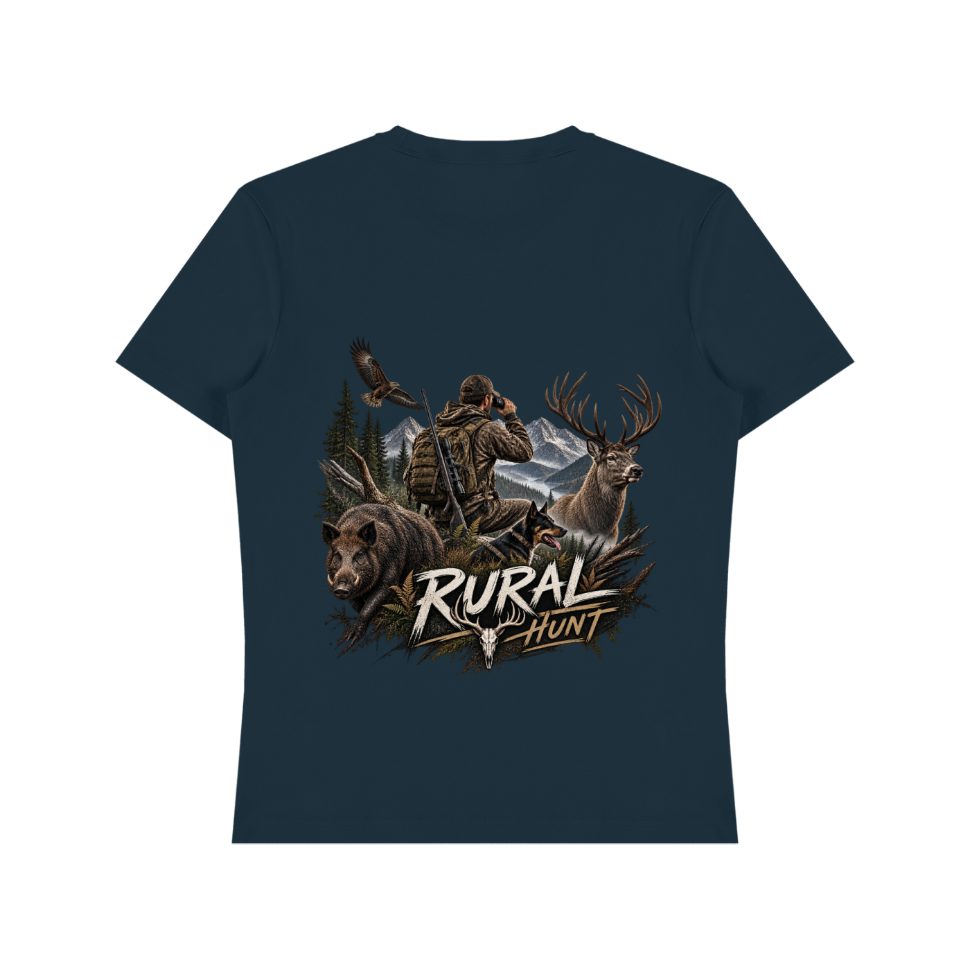 Rural Hunt – Heavyweight Cotton T-Shirt