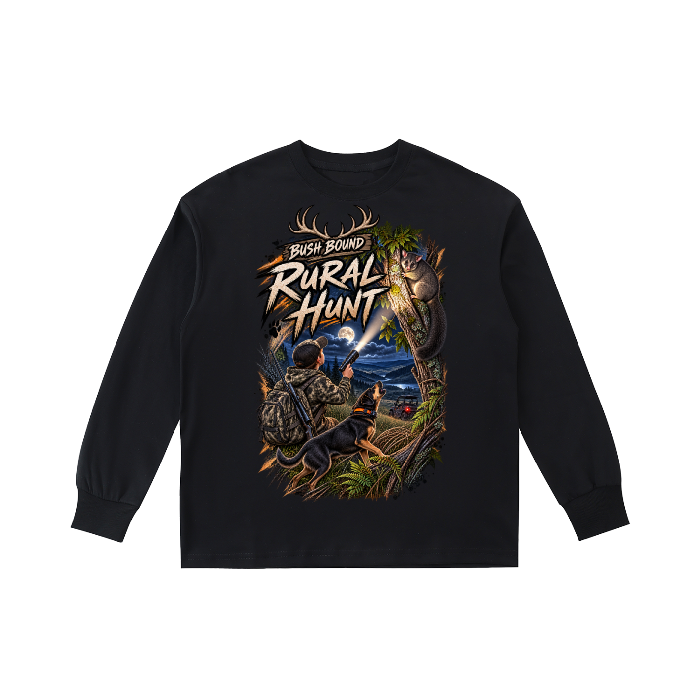 Bush Bound Quick-Dry Cotton Long-Sleeve Tee