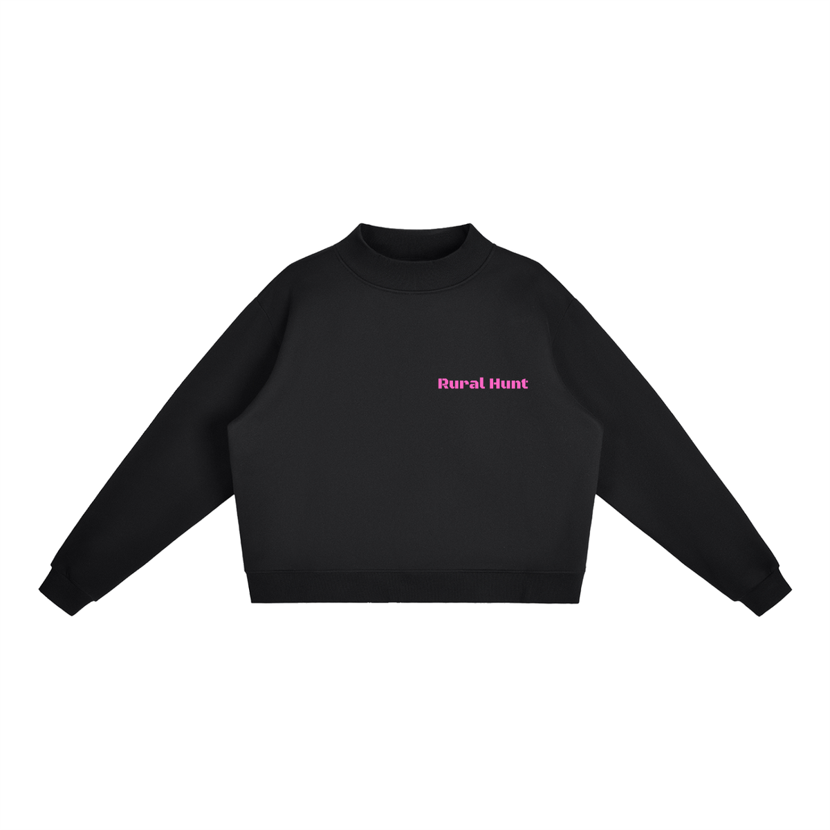 Rodeo Mock-Neck Crew Sweatshirt
