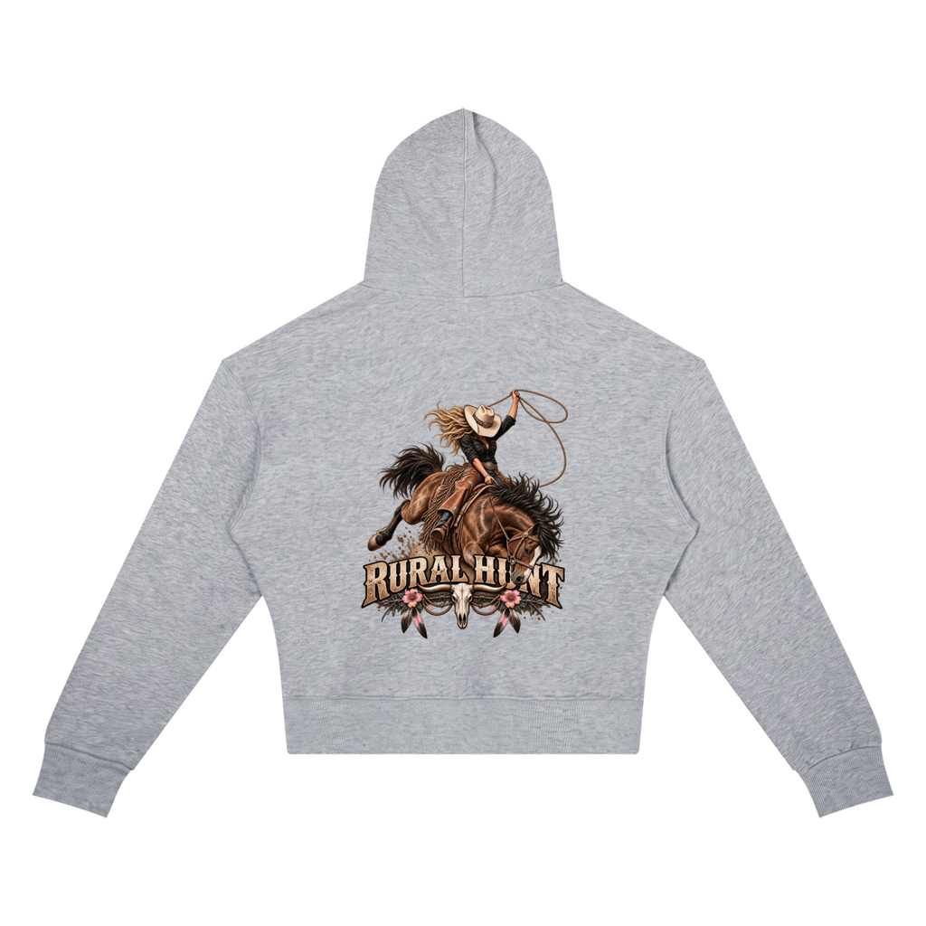 Women’s Crop Drop Shoulder Hoodie