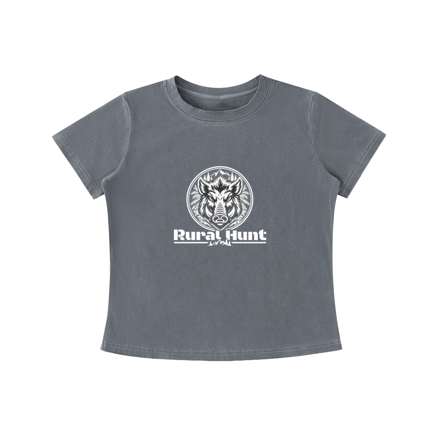Rural Hunt – Women’s Vintage Wash Slim Fit T-Shirt