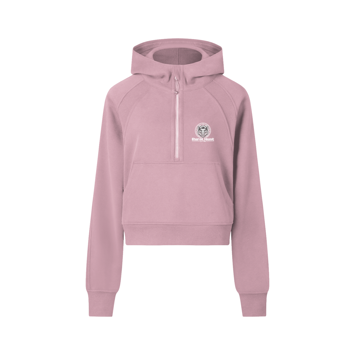Women’s Cropped Half-Zip Hoodie