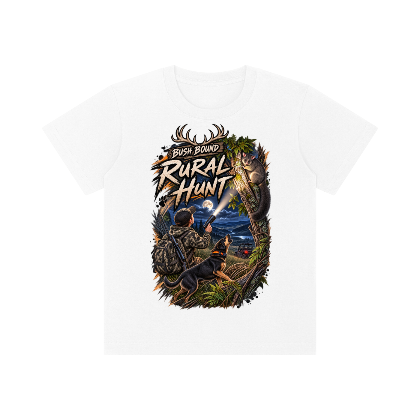 hunting,possums,Tshirt