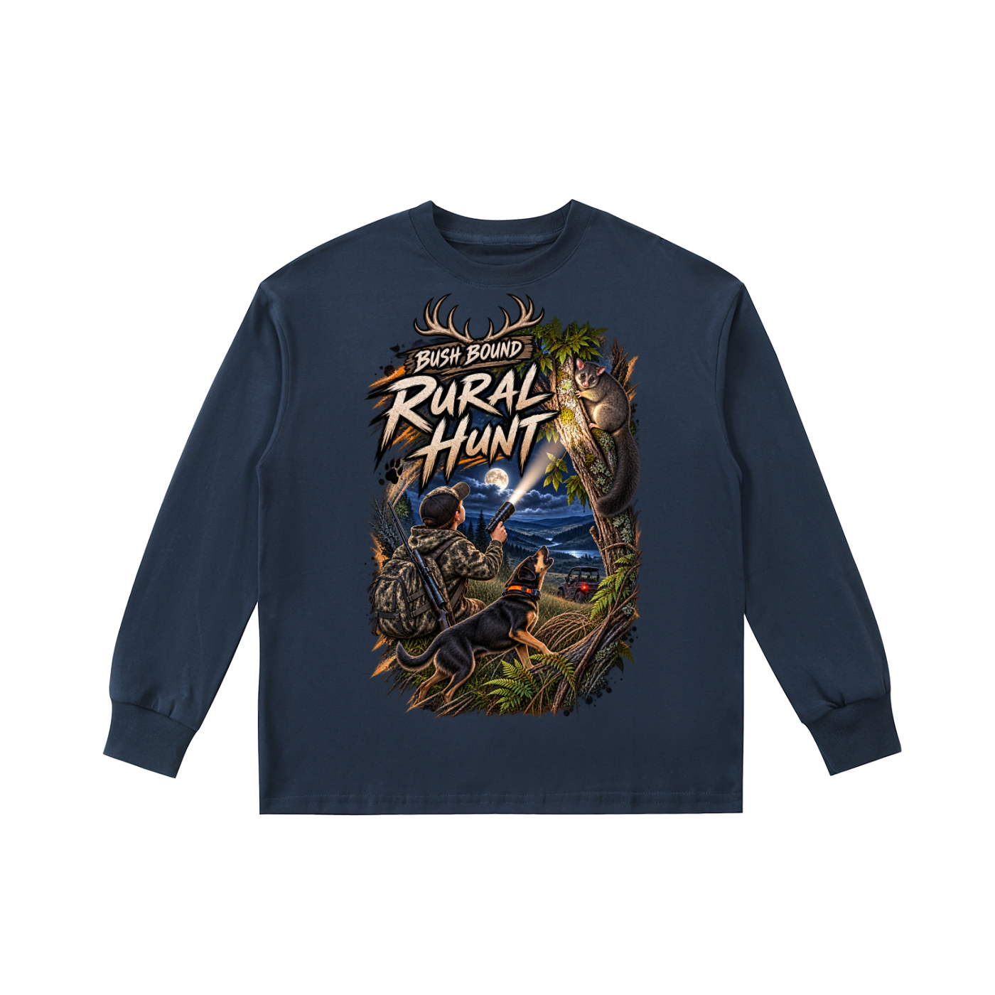 Bush Bound Quick-Dry Cotton Long-Sleeve Tee
