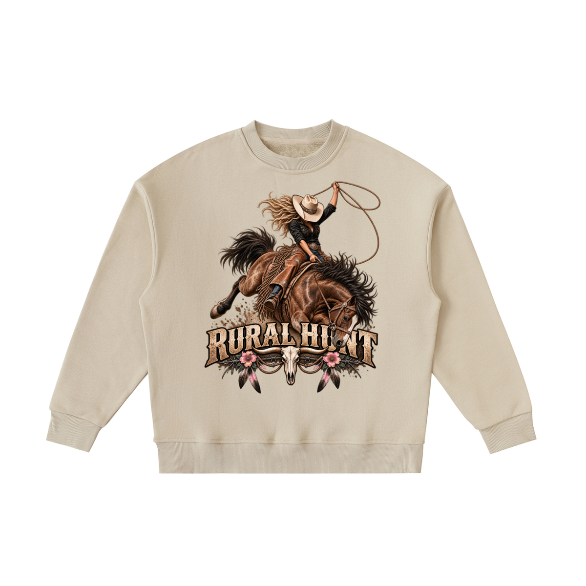 Girls Rodeo Crewneck Sweatshirt