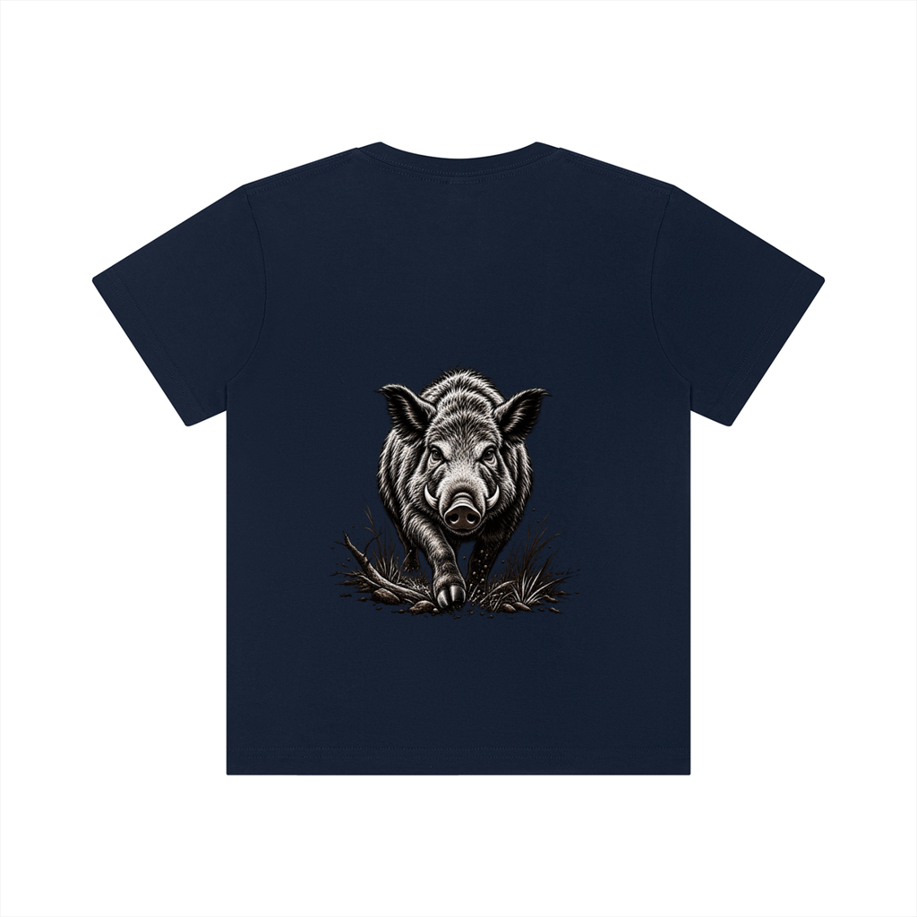 Kid's Boar Crewneck Short Sleeve T-Shirt