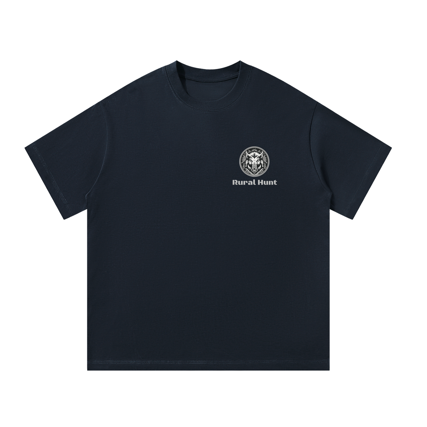 Rural Hunt Essential – 100% Cotton Oversized T-Shirt
