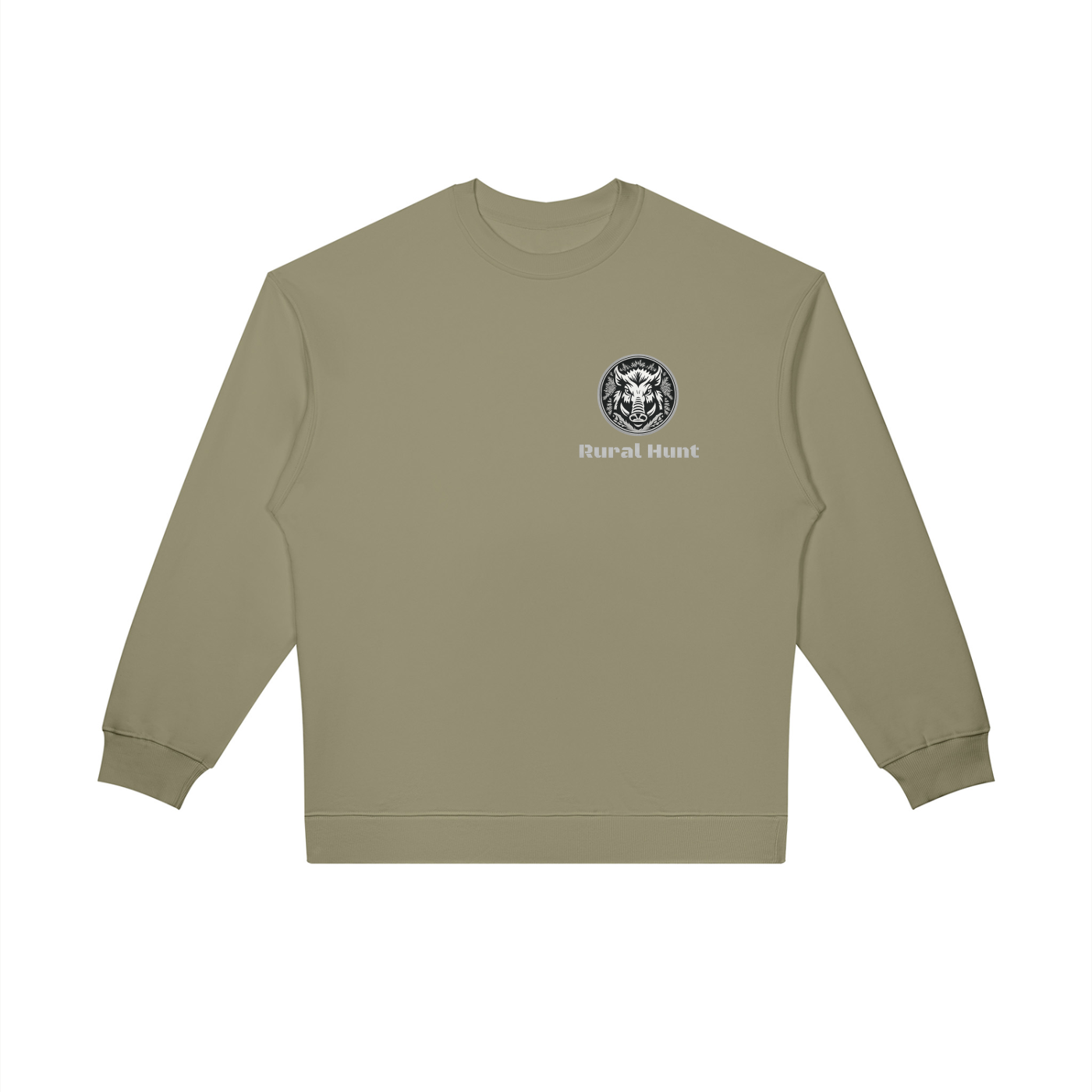 Rural Hunt – Oversized Crewneck Sweatshirt