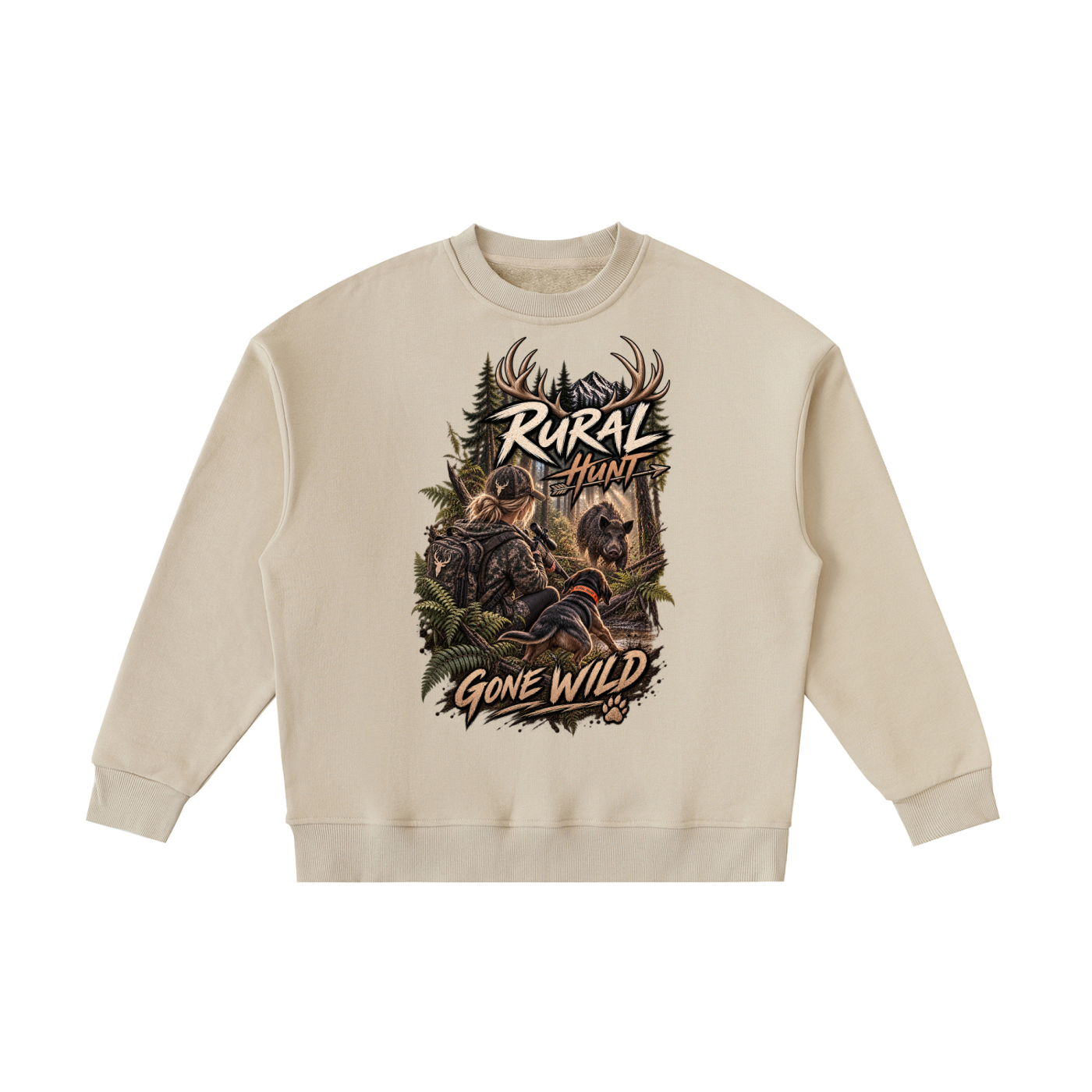 Gone Wild Girls Fleece Crewneck Sweatshirt – Rural Hunt