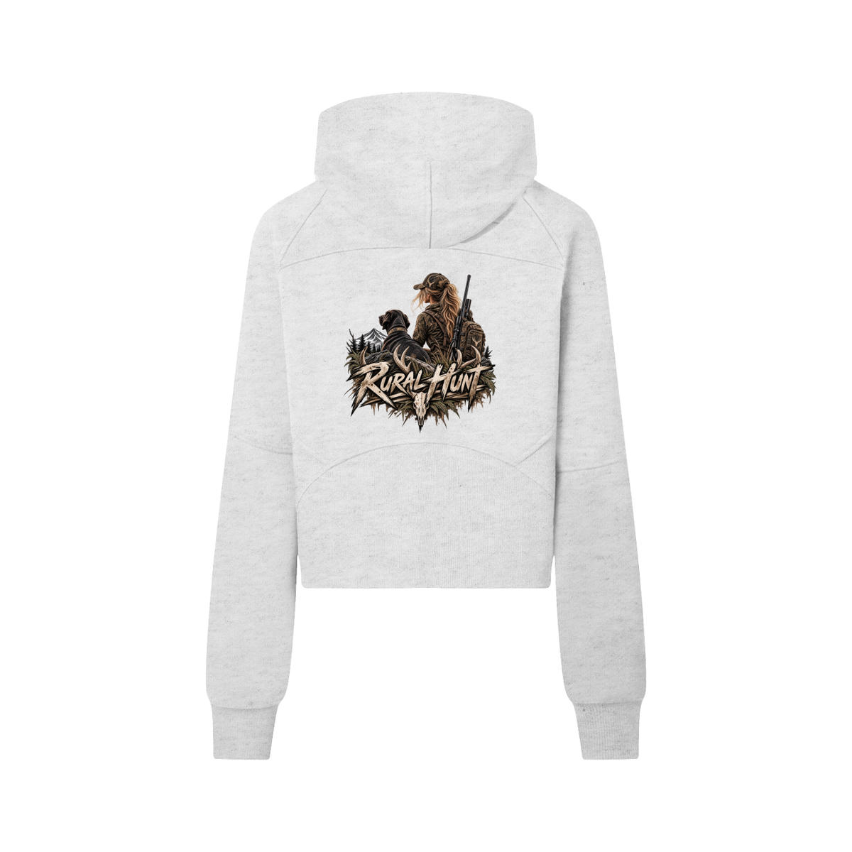 Women’s Cropped Half-Zip Hoodie