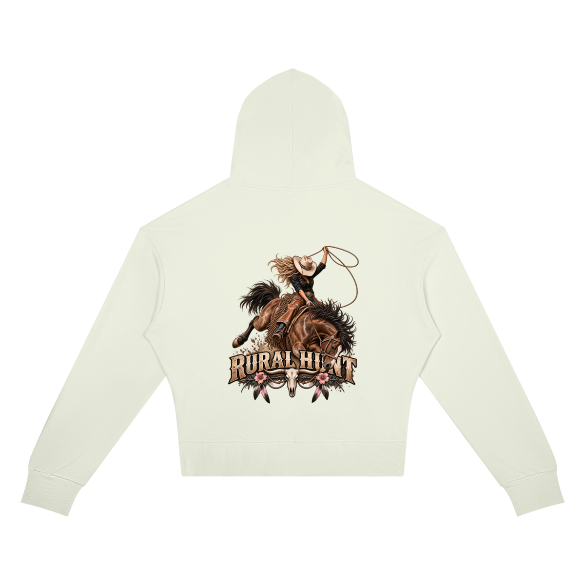 Women’s Crop Drop Shoulder Hoodie