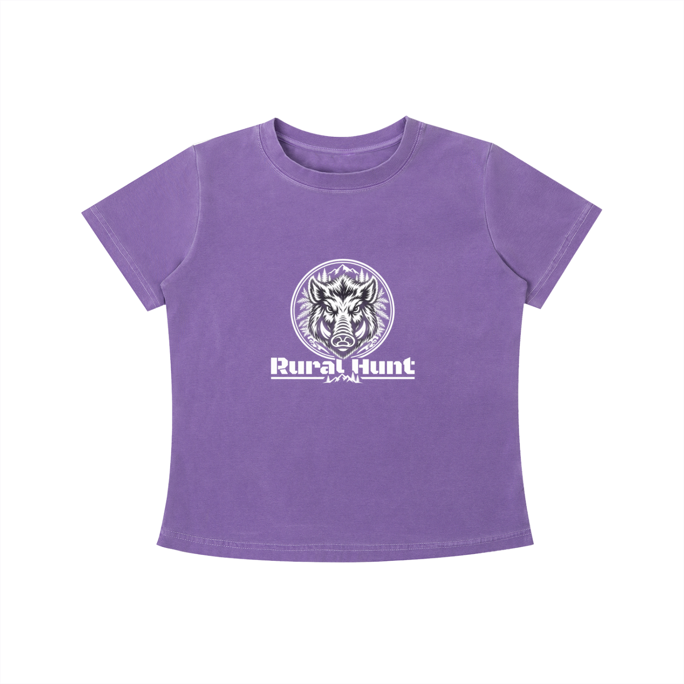 Rural Hunt – Women’s Vintage Wash Slim Fit T-Shirt