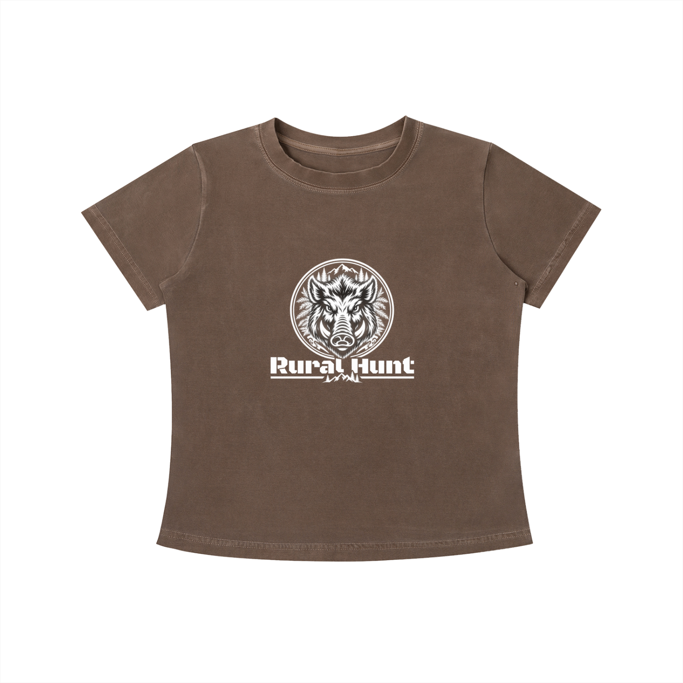 Rural Hunt – Women’s Vintage Wash Slim Fit T-Shirt