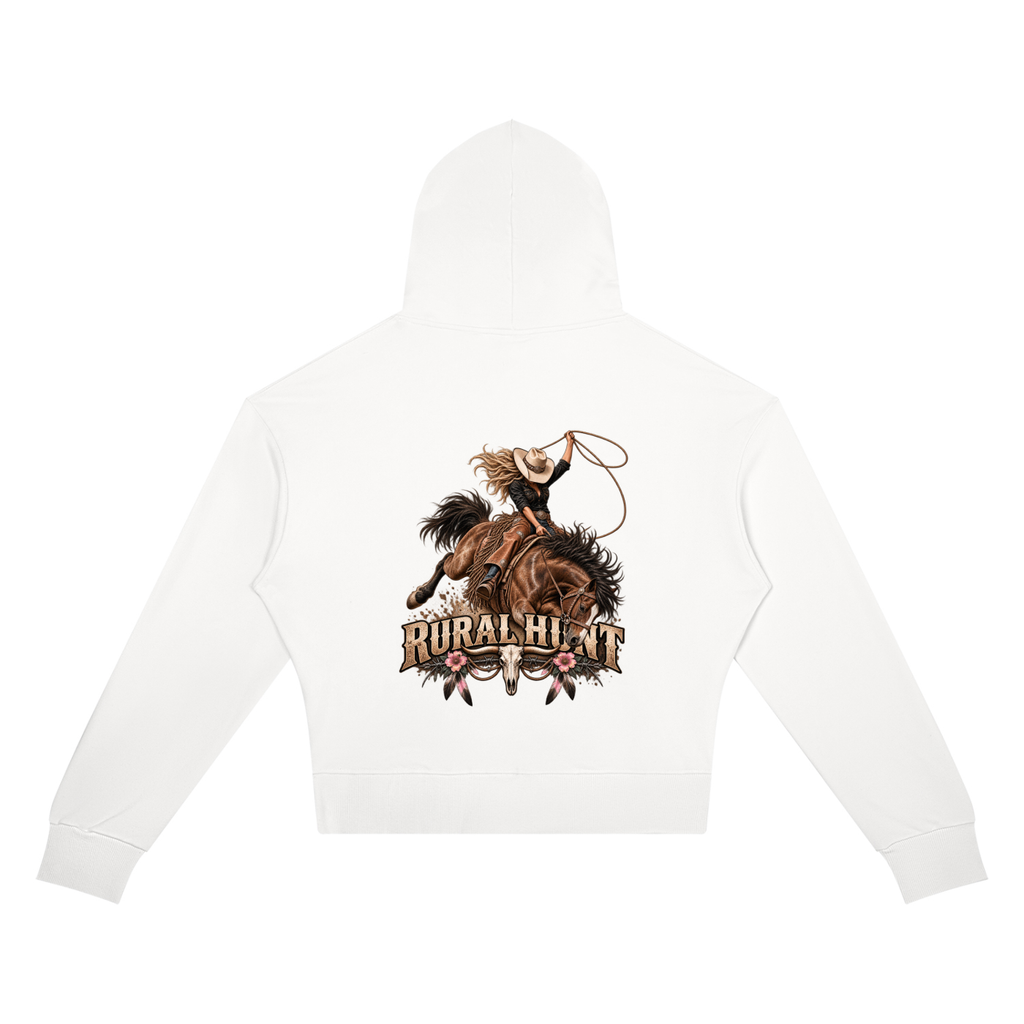 Women’s Crop Drop Shoulder Hoodie