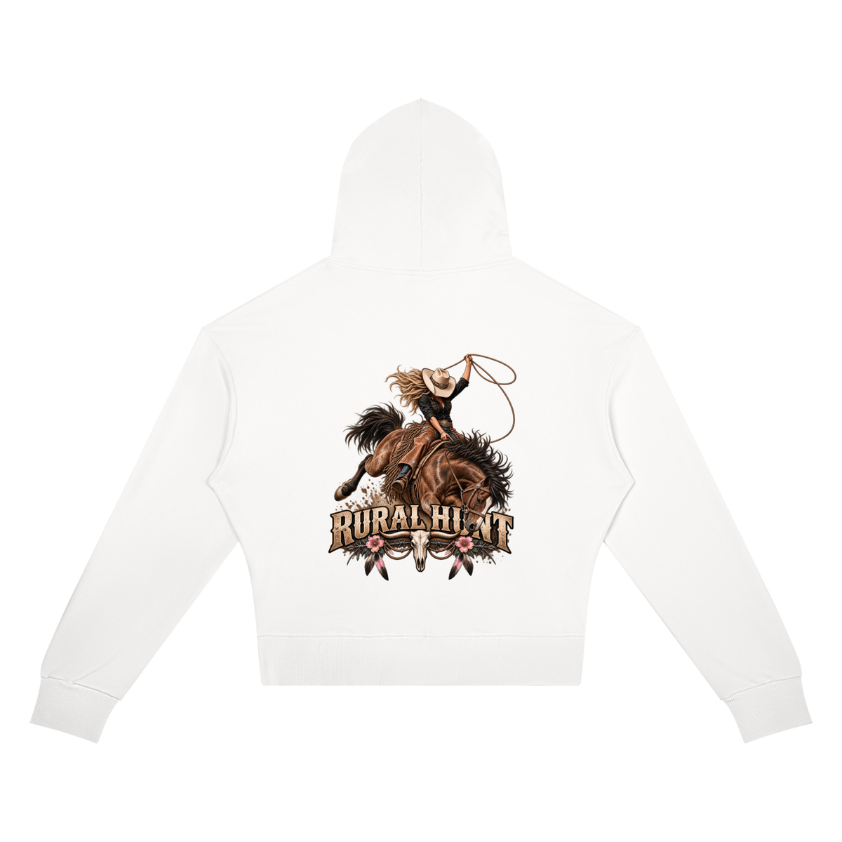 Women’s Crop Drop Shoulder Hoodie