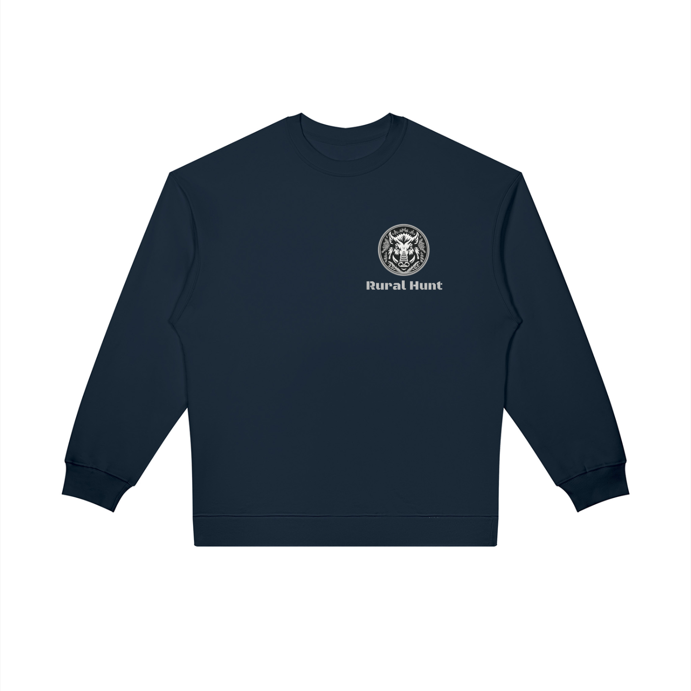 Rural Hunt – Oversized Crewneck Sweatshirt