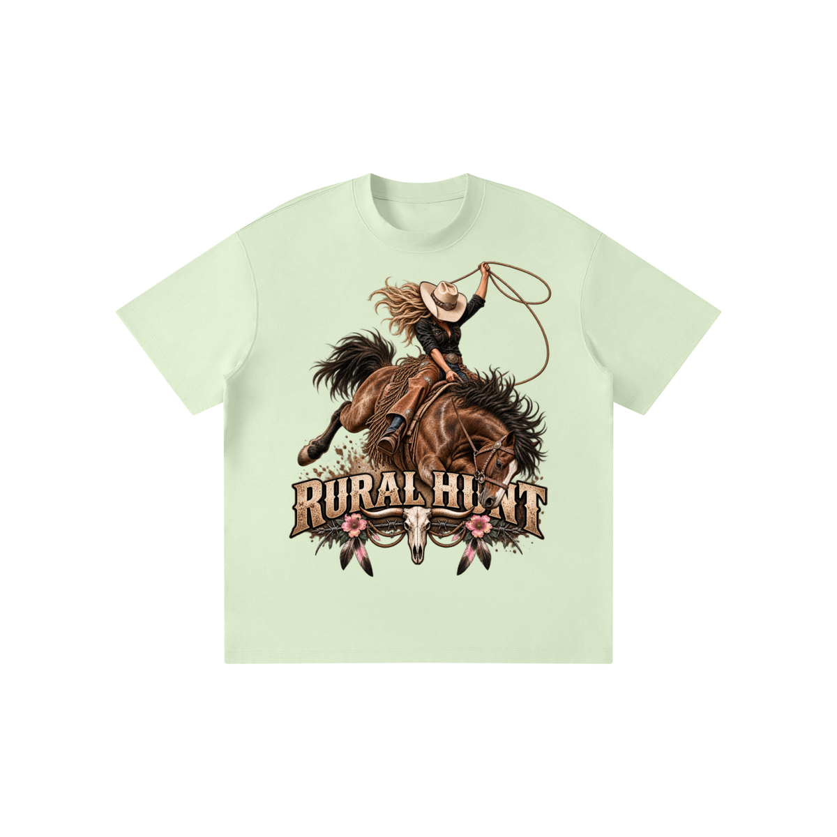 Girls Rodeo Crewneck T-Shirt