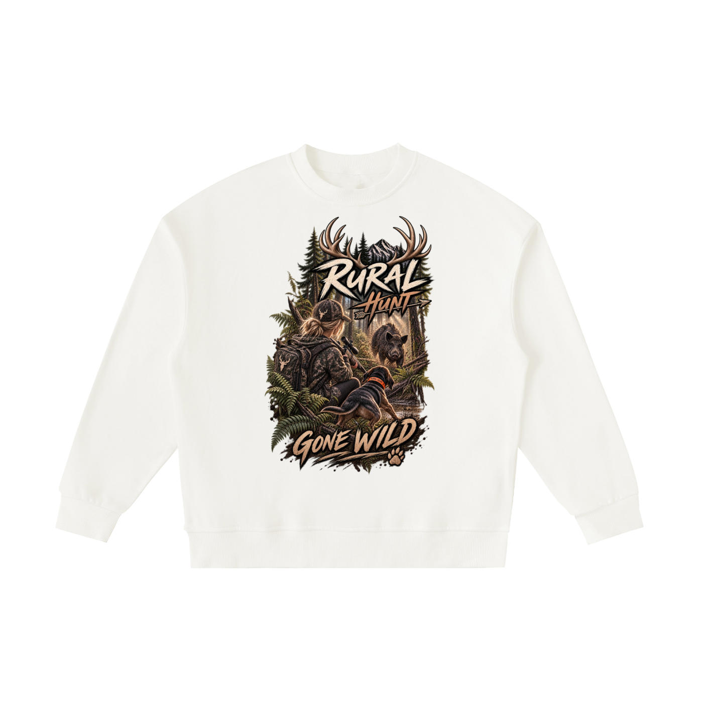 Gone Wild Girls Fleece Crewneck Sweatshirt – Rural Hunt