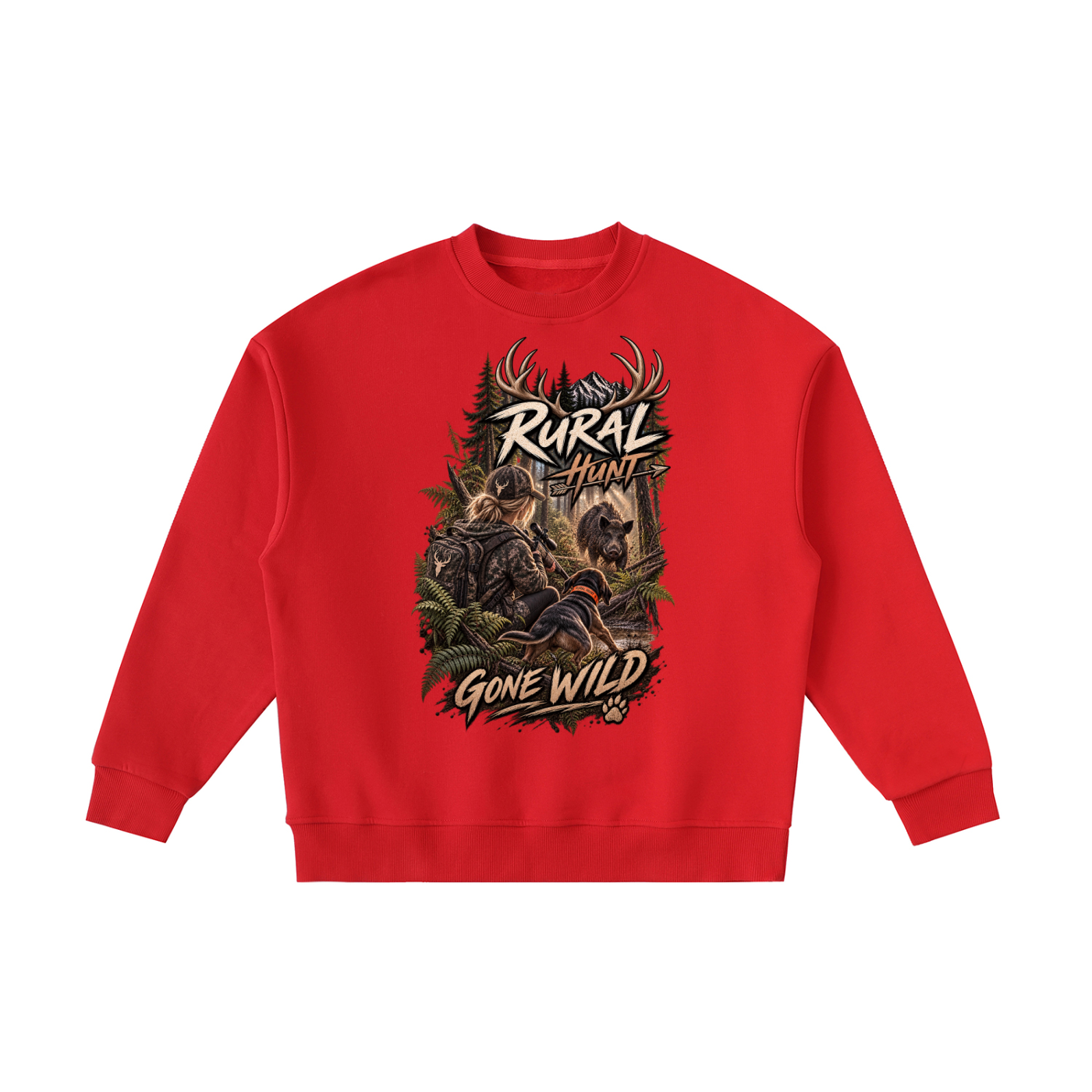 Gone Wild Girls Fleece Crewneck Sweatshirt – Rural Hunt