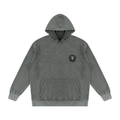 Rural Hunt – Magpies & Possums Mineral Wash Oversized Hoodie