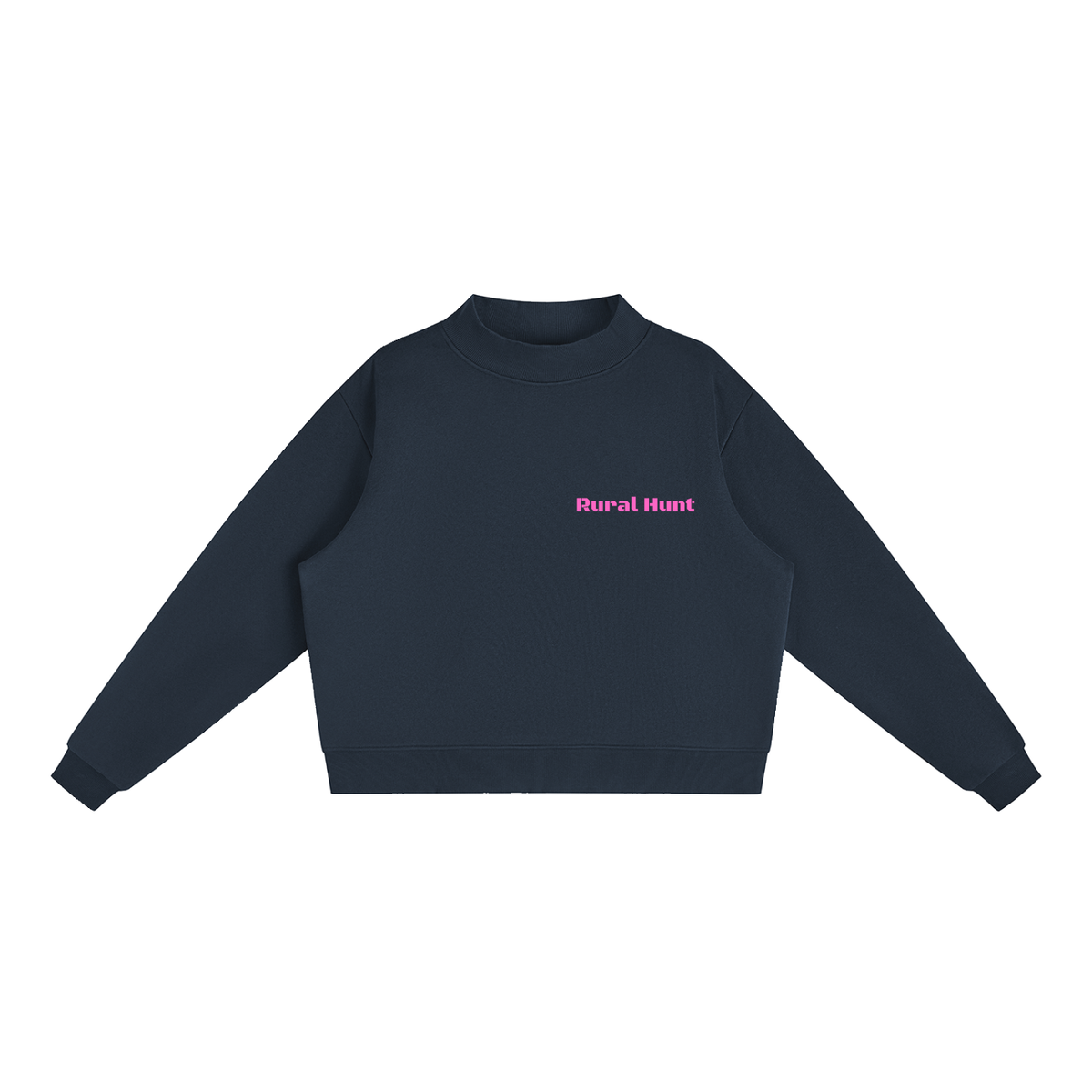 Rodeo Mock-Neck Crew Sweatshirt