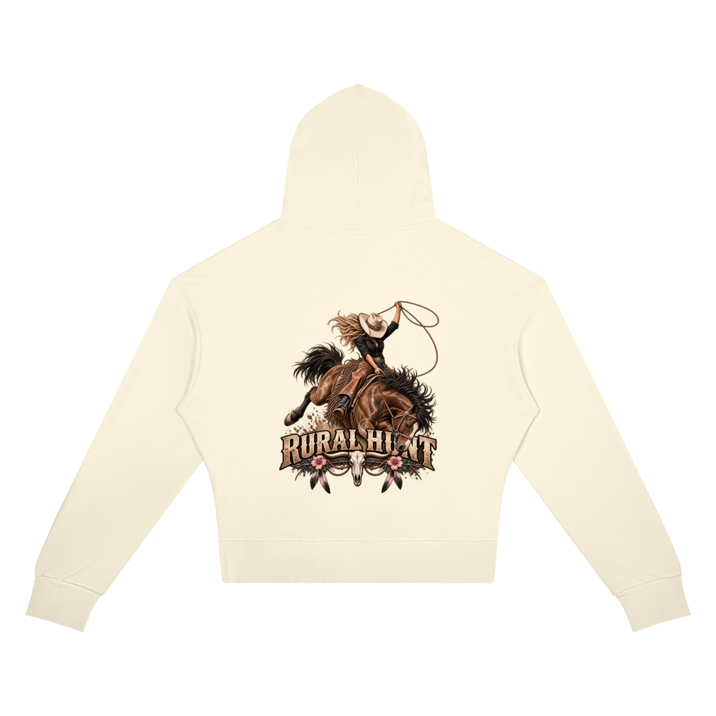 Women’s Crop Drop Shoulder Hoodie