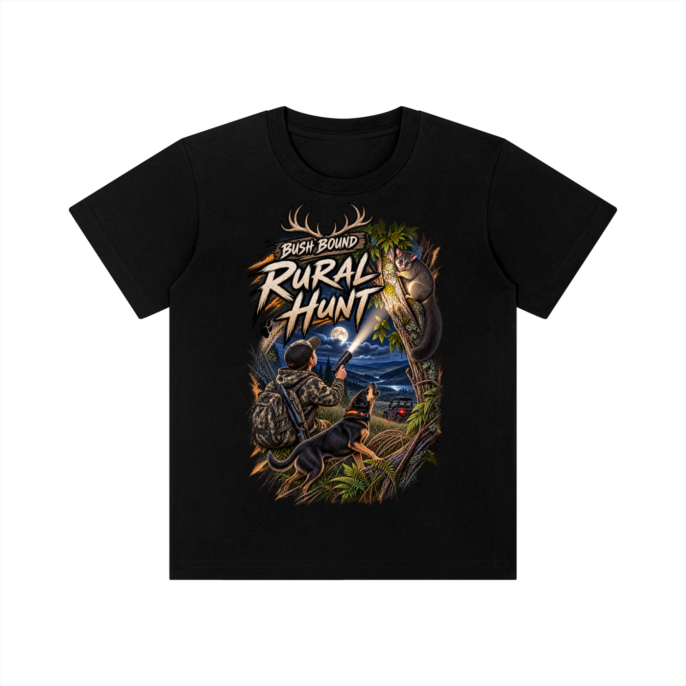 hunting,possums,Tshirt