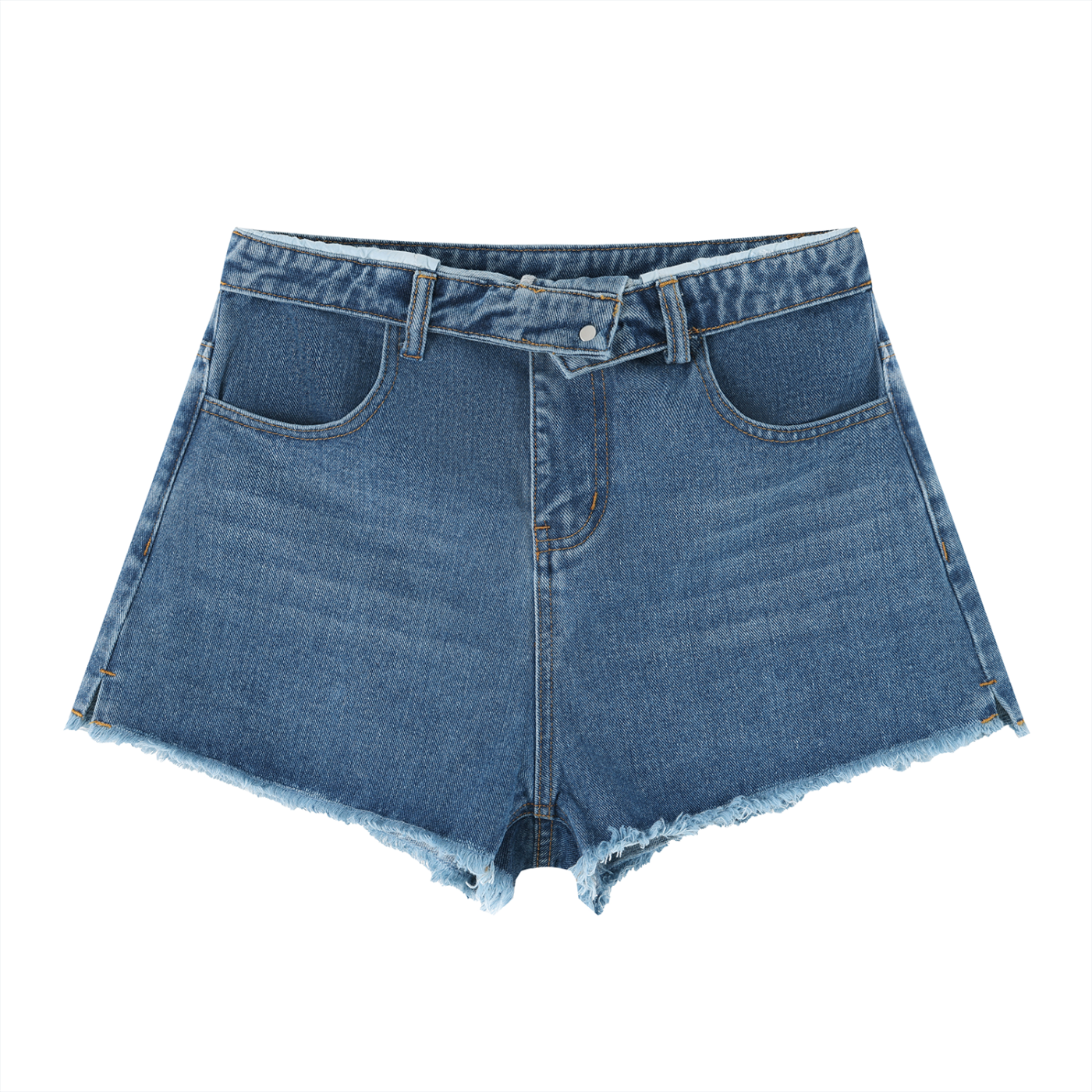 Rural Hunt – Women’s Vintage Wash High Rise Denim Shorts