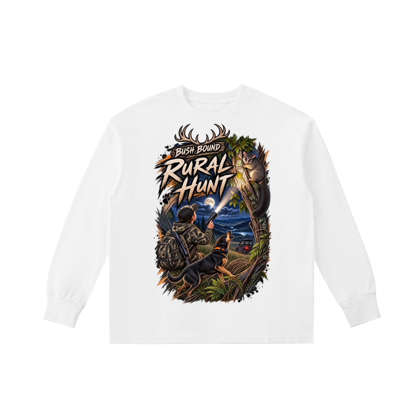 Bush Bound Quick-Dry Cotton Long-Sleeve Tee