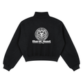 Rural Hunt – Women’s Loose Fleece Quarter-Zip Sweatshirt