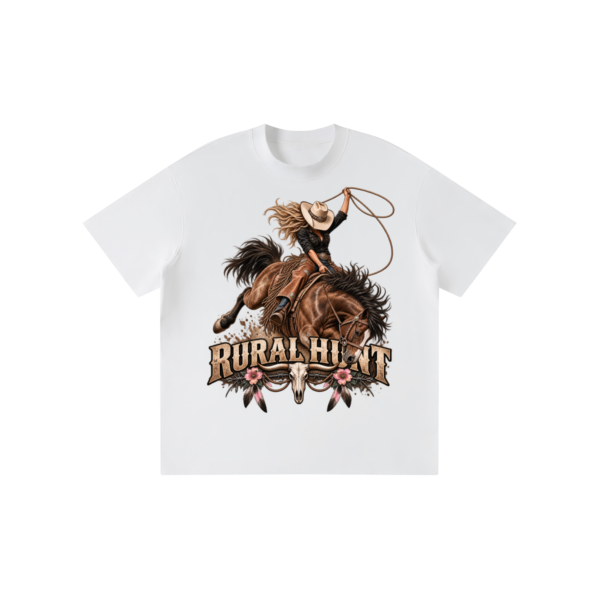 Girls Rodeo Crewneck T-Shirt