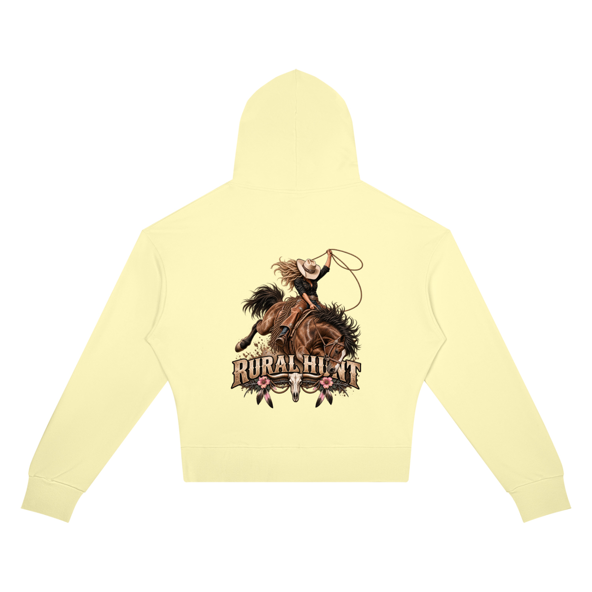 Women’s Crop Drop Shoulder Hoodie
