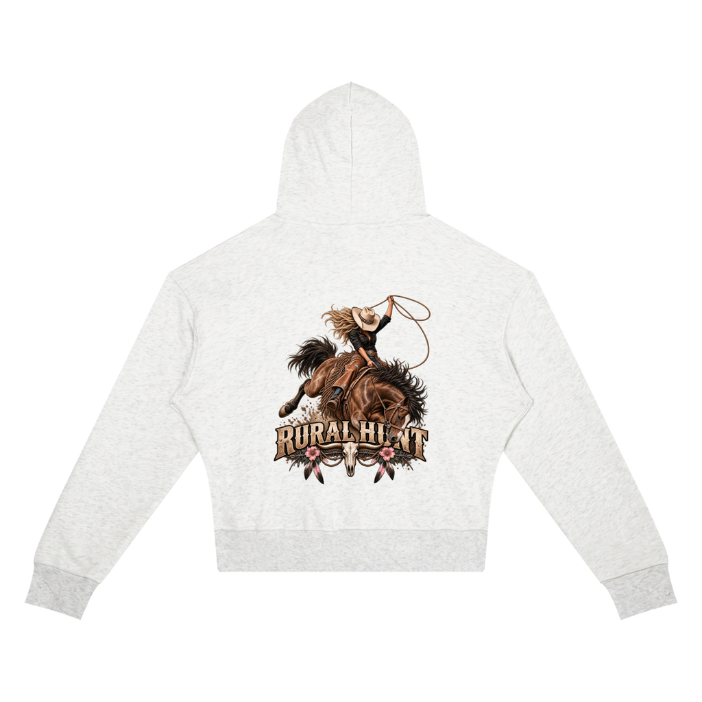 Women’s Crop Drop Shoulder Hoodie