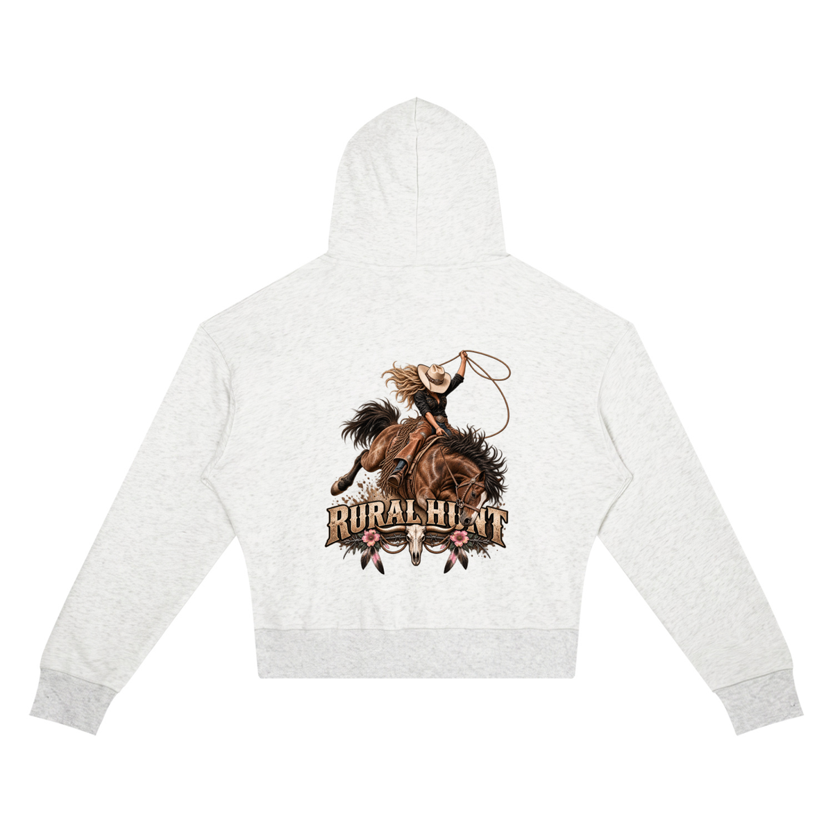Women’s Crop Drop Shoulder Hoodie