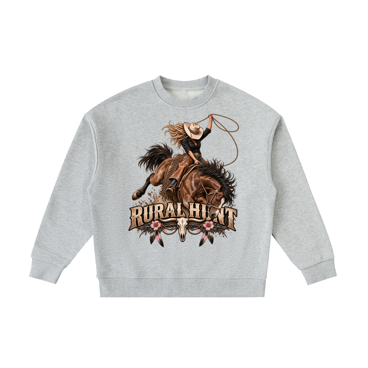 Girls Rodeo Crewneck Sweatshirt