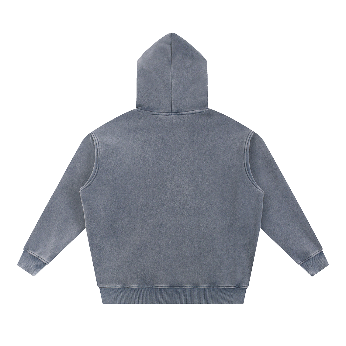 Rural Hunt – Men’s Snow Wash Oversized Fleece Hoodie