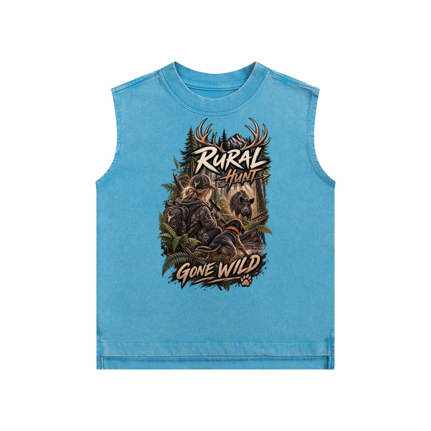 Gone Wild Girls Snow Washed Kids’ Tank Top – Rural Hunt