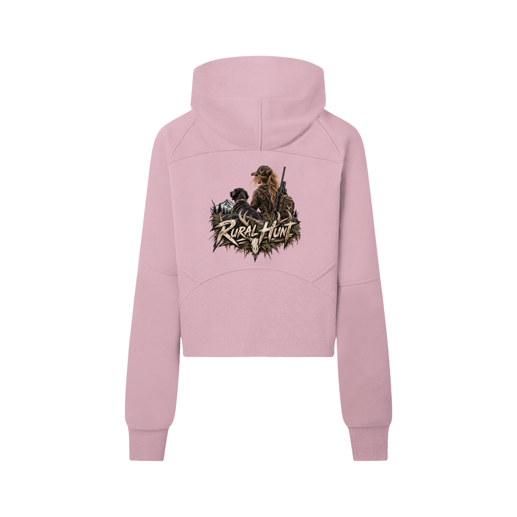 Women’s Cropped Half-Zip Hoodie