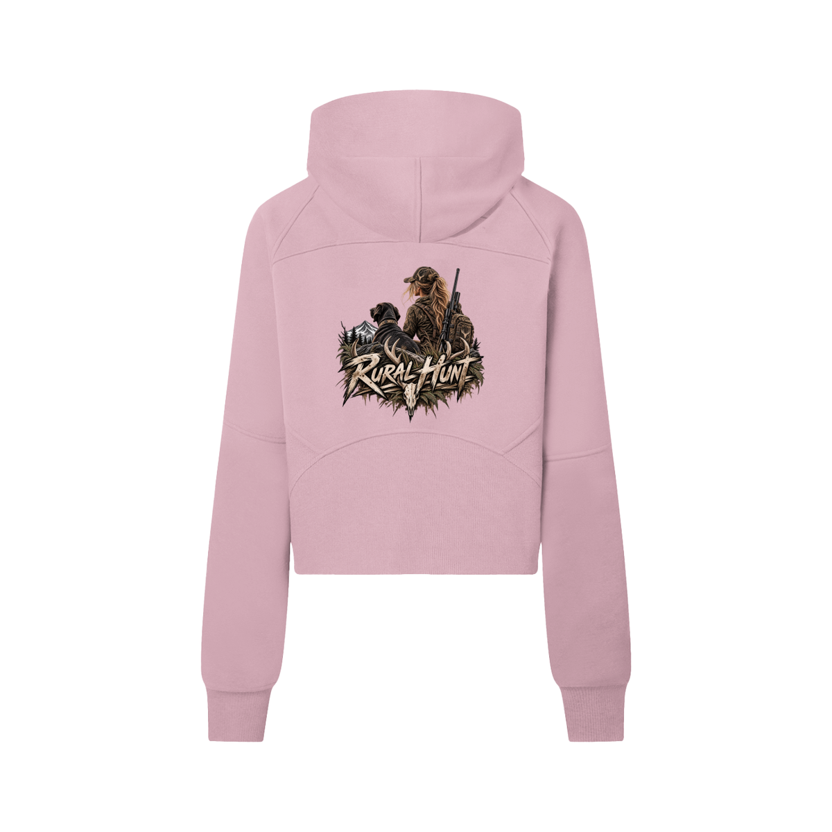 Women’s Cropped Half-Zip Hoodie