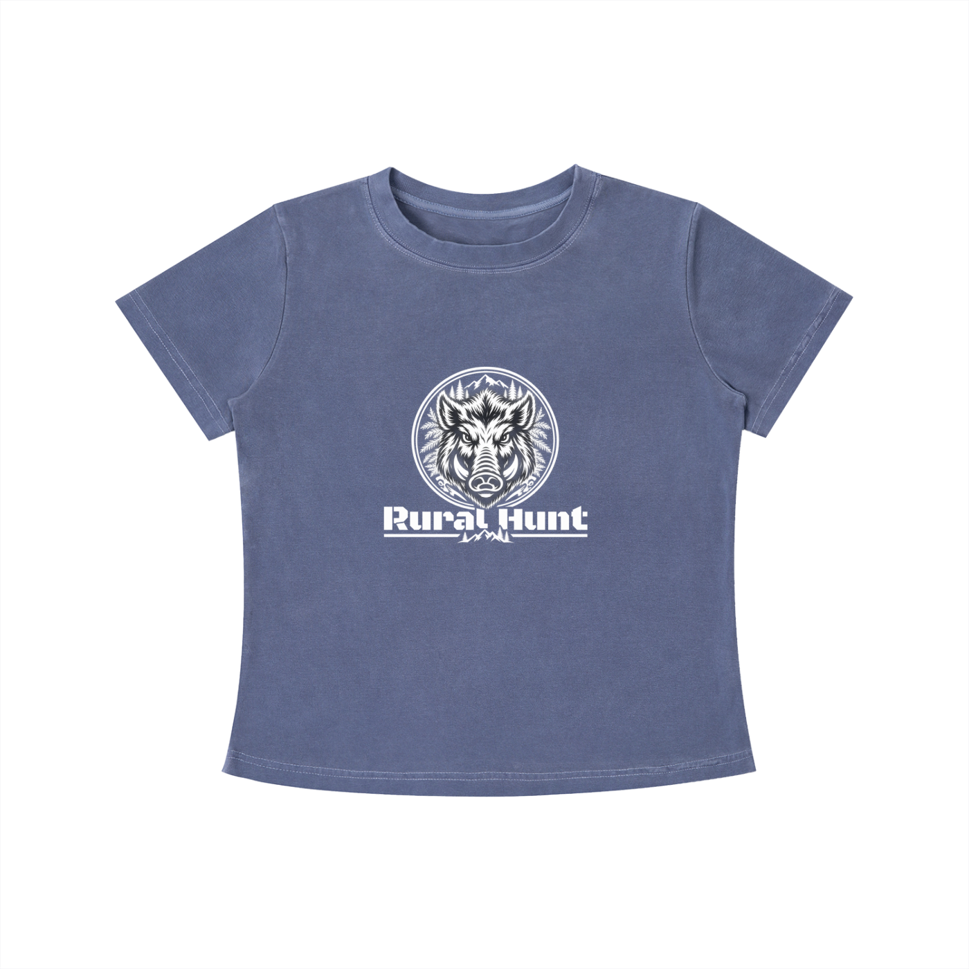 Rural Hunt – Women’s Vintage Wash Slim Fit T-Shirt